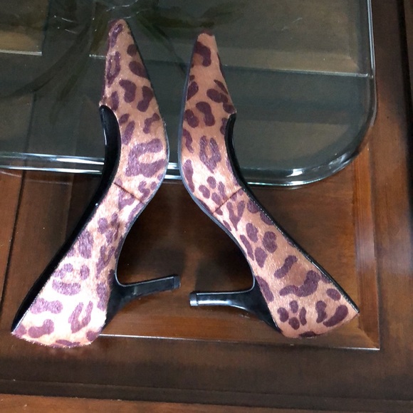 Women’s size 9 cheetah pattern comfort plus by predictions heels - Picture 4 of 9